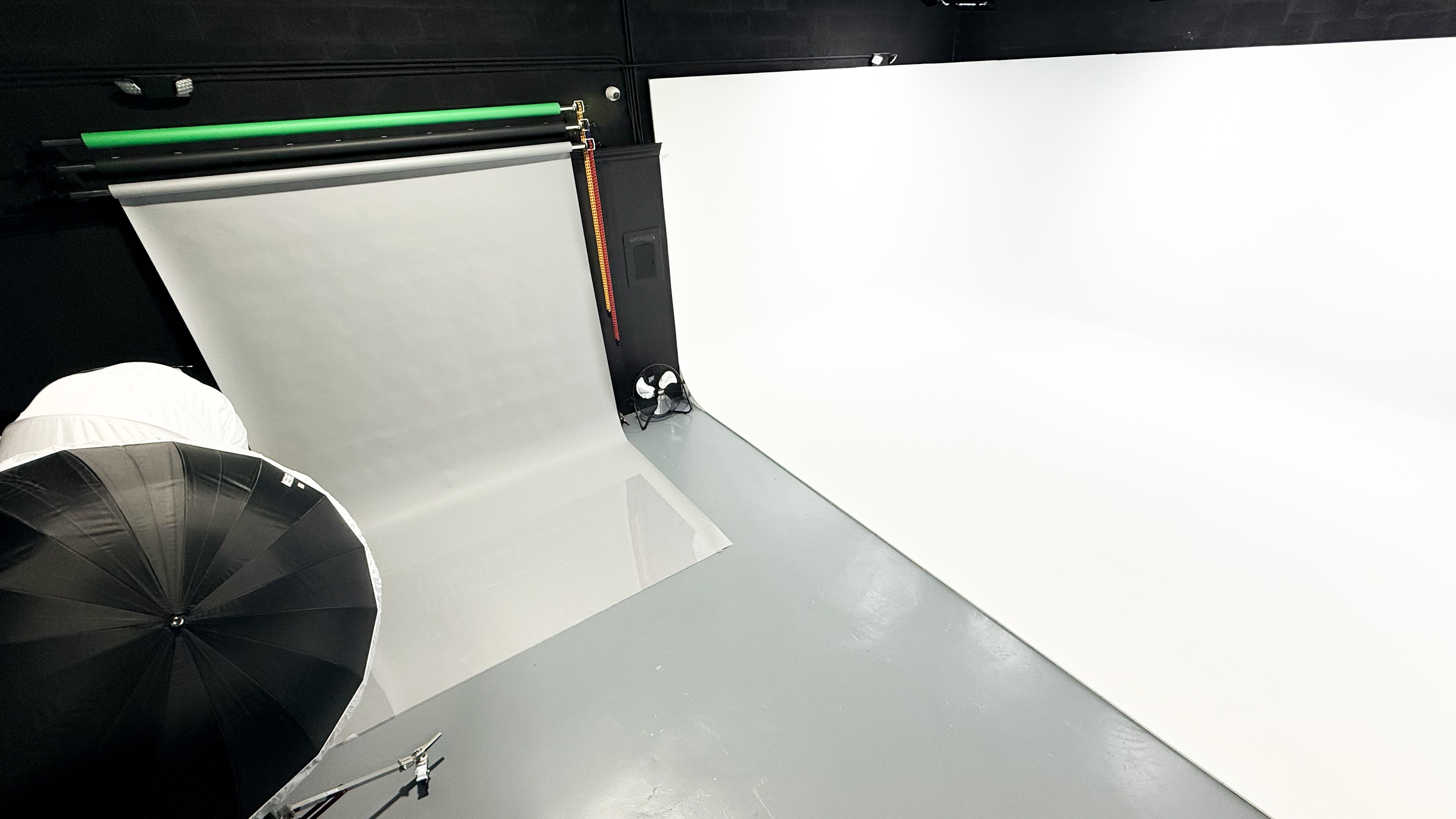 Expansive White Cyclorama